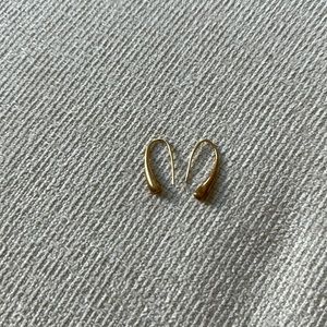 Gold Plated Drop Earrings